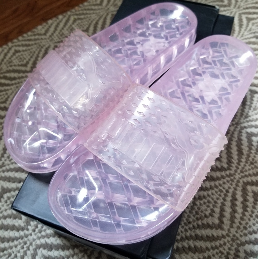 Puma Fenty Jelly Slides - Prism Pink